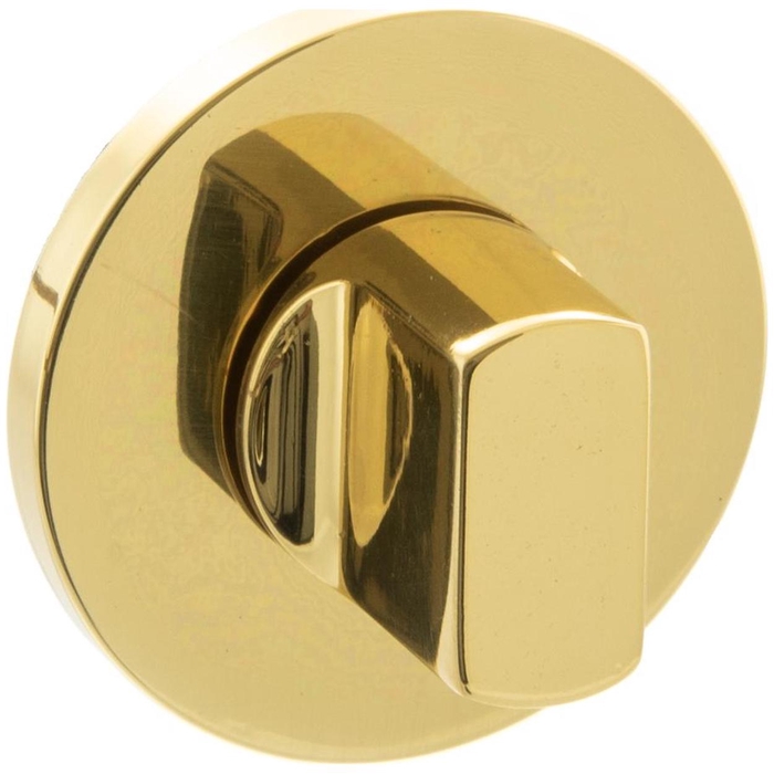 Atlantic Millhouse Brass Slimline 5mm Round Rose WC Thumb-Turn And Release