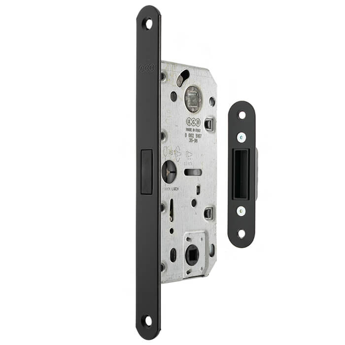 Atlantic AGB Polaris 2XT Magnetic Bathroom Lock With Adjustable Strikeplate 35mm Backset