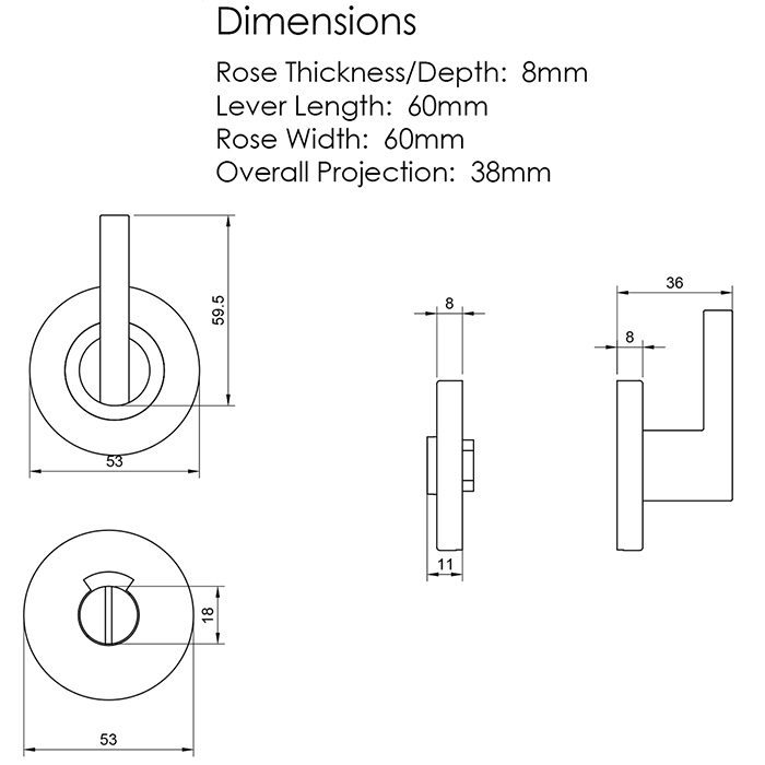 Atlantic Indicator Disabled WC Turn and Release