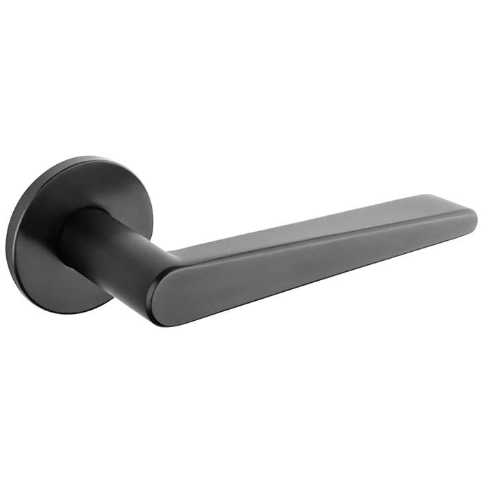 Atlantic Tupai Exclusivo 5S Line Torrao Lever Door Handle on 5mm Slimline Round Rose