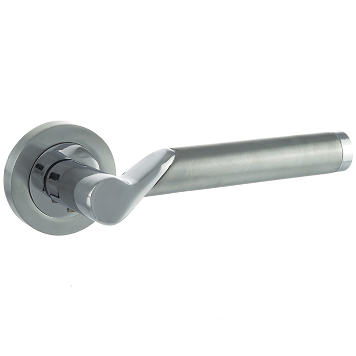 Atlantic Status Hawaii Lever Door Handle On Round Rose