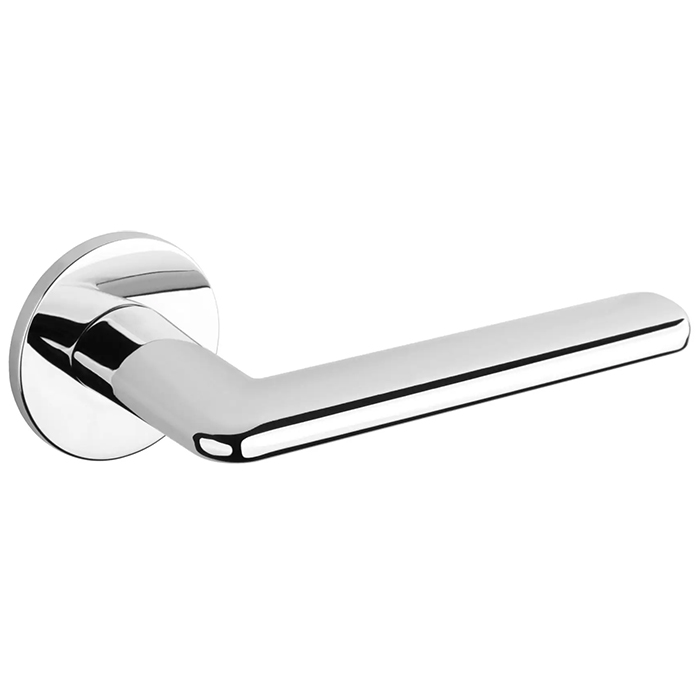 Atlantic Tupai Exclusivo 5S Line Tavira Lever Door Handle on 5mm Slimline Round Rose