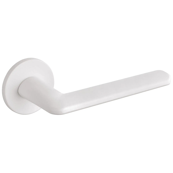 Atlantic Tupai Exclusivo 5S Line Tavira Lever Door Handle on 5mm Slimline Round Rose