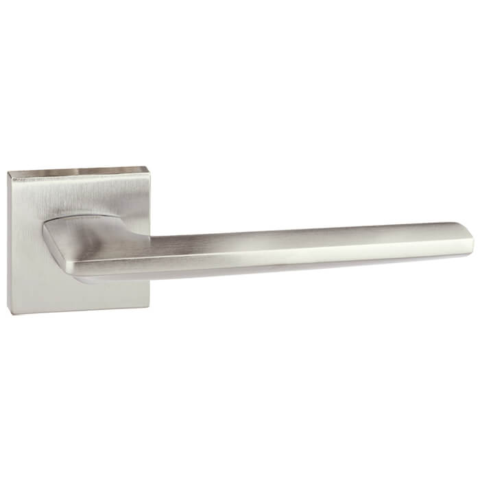 Atlantic Forme Boston Lever Door Handle On Minimal Square Rose