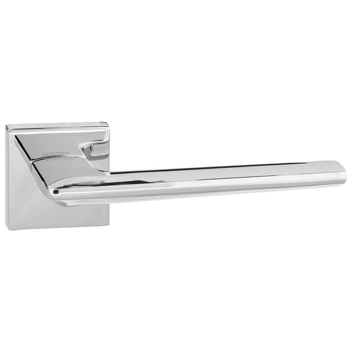 Atlantic Forme Boston Lever Door Handle On Minimal Square Rose