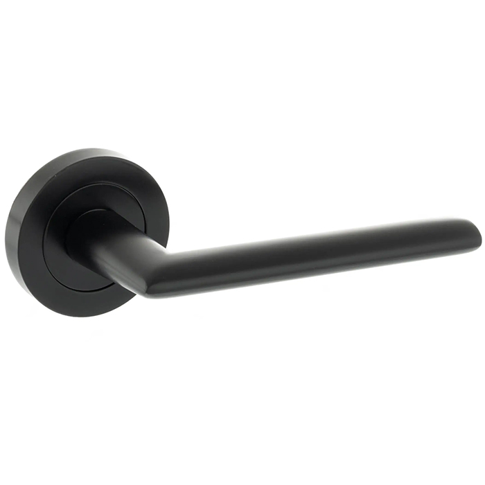 Atlantic Status Alabama Lever Door Handle On Round Rose