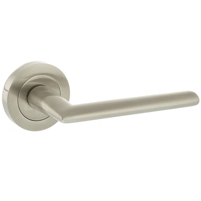 Atlantic Status Alabama Lever Door Handle On Round Rose