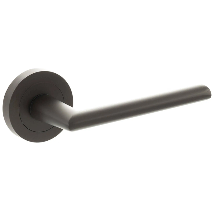 Atlantic Status Alabama Lever Door Handle On Round Rose