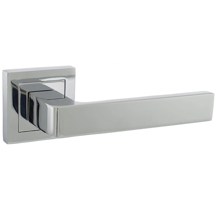 Atlantic Status Montana Lever Door Handle On S4 Square Rose