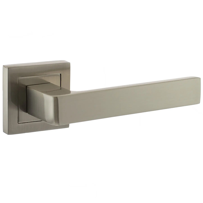 Atlantic Status Montana Lever Door Handle On S4 Square Rose