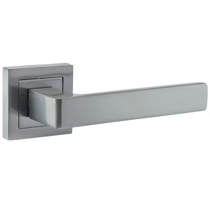 Atlantic Status Montana Lever Door Handle On S4 Square Rose