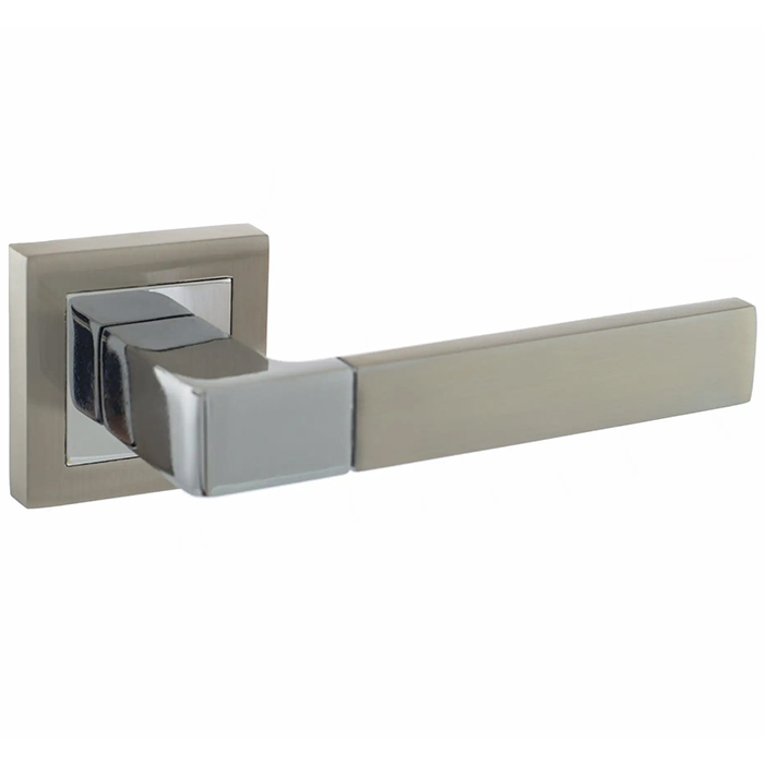 Atlantic Status Montana Lever Door Handle On S4 Square Rose