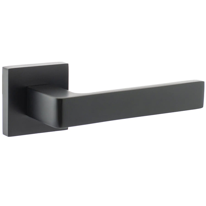 Atlantic Status Montana Lever Door Handle On S4 Square Rose