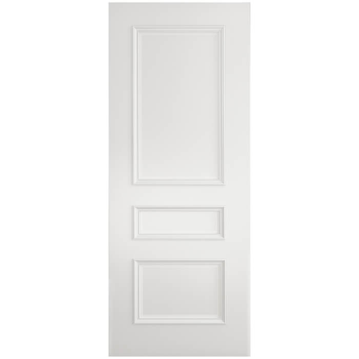 Deanta Windsor White Primed 3-Panels Internal Door