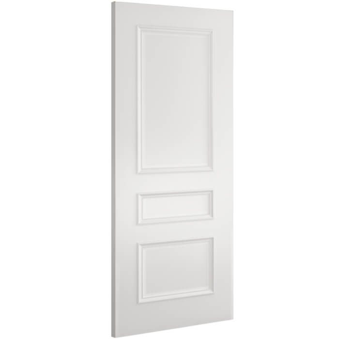 Deanta Windsor White Primed 3-Panels Internal Door