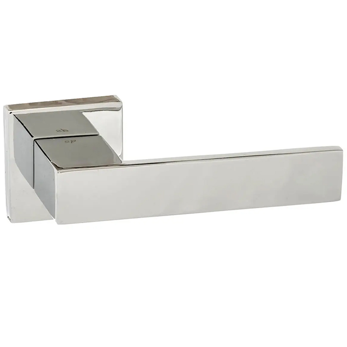 Atlantic Senza Pari Panetti Designer Lever Door Handle On Flush Square Rose