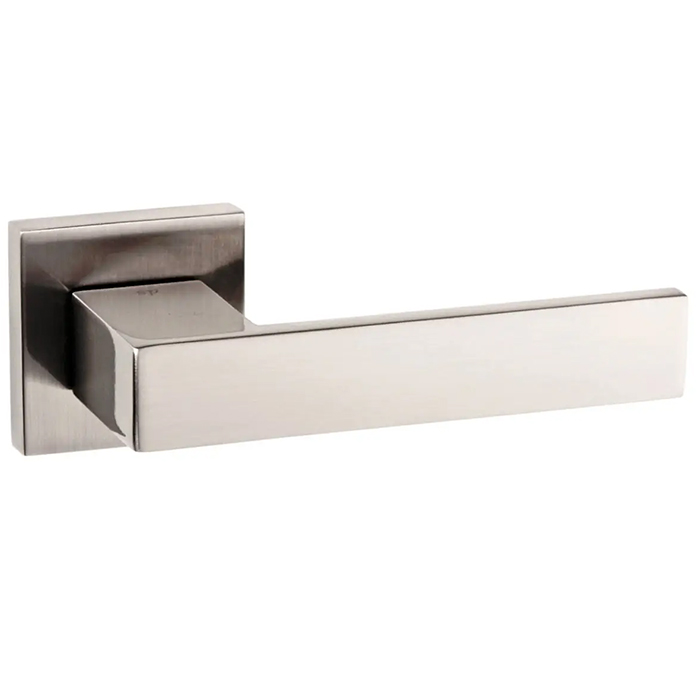 Atlantic Senza Pari Panetti Designer Lever Door Handle On Flush Square Rose