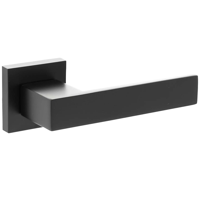 Atlantic Senza Pari Panetti Designer Lever Door Handle On Flush Square Rose