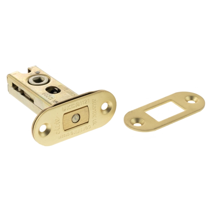 Atlantic 2.5 Inch Fire-Rated Bolt Through Radius Corner Tubular Deadbolt