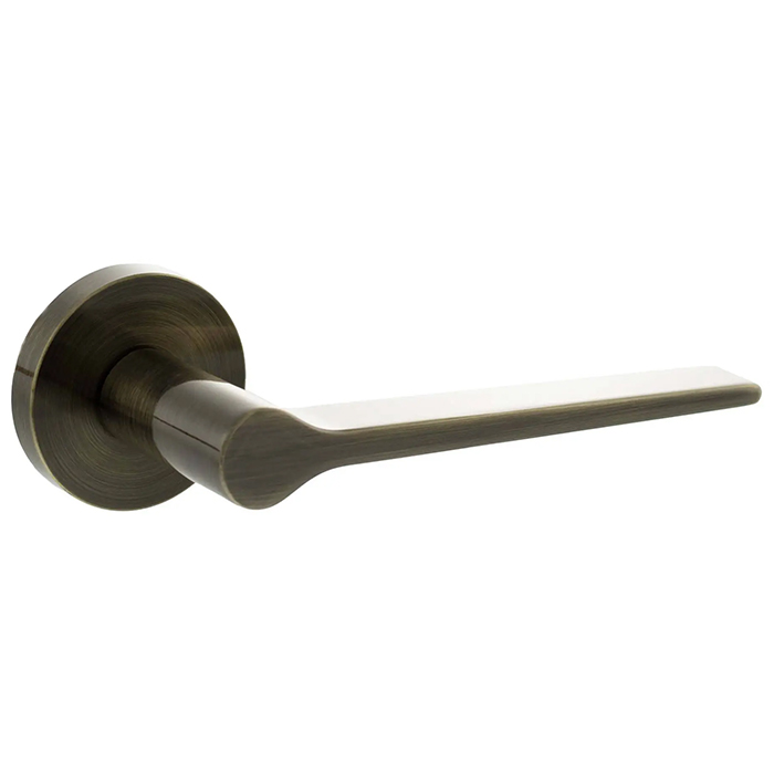 Atlantic Senza Pari Laviarno Lever Handle On Minimal Round Rose