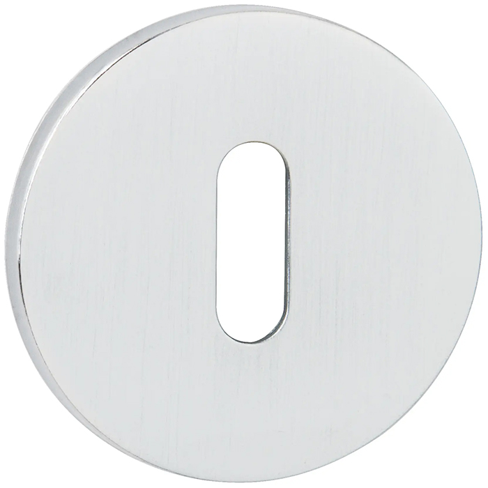 Atlantic Tupai Exclusivo 5S Line Key Escutcheons on 5mm Slimline Round Rose