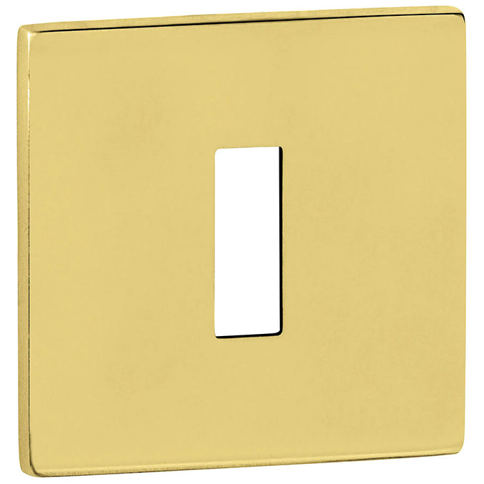 Atlantic Tupai Exclusivo 5S Line Key Escutcheons on 5mm Slimline Square Rose