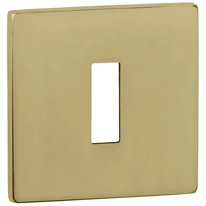 Atlantic Tupai Exclusivo 5S Line Key Escutcheons on 5mm Slimline Square Rose