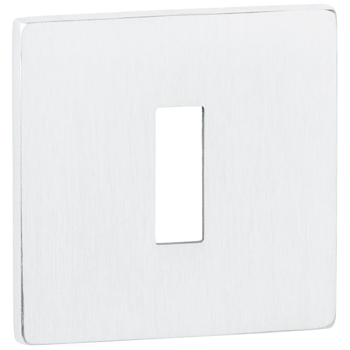 Atlantic Tupai Exclusivo 5S Line Key Escutcheons on 5mm Slimline Square Rose