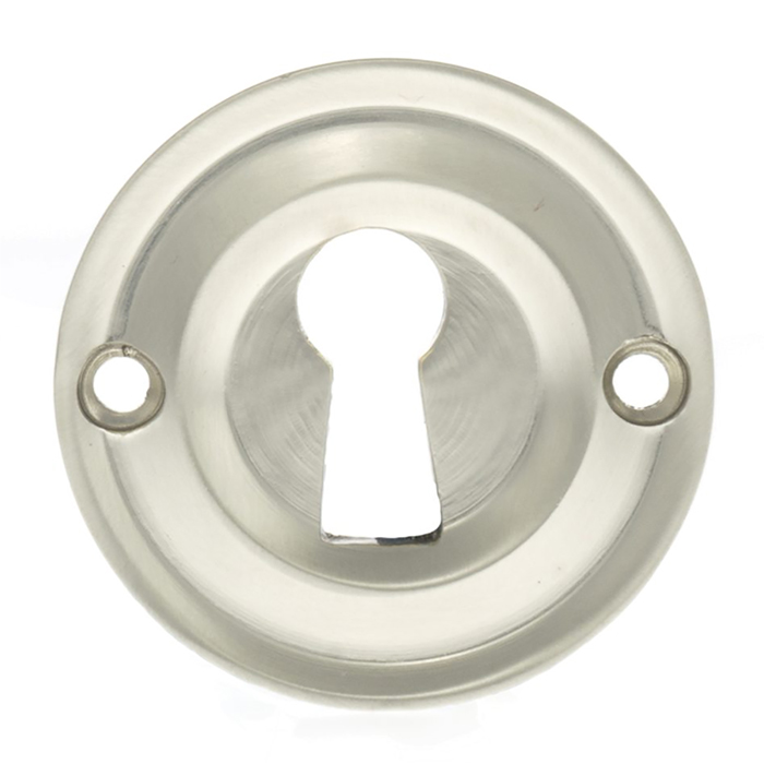 Atlantic Old English Solid Brass Open Key Hole Escutcheons