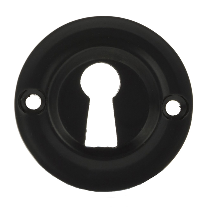 Atlantic Old English Solid Brass Open Key Hole Escutcheons