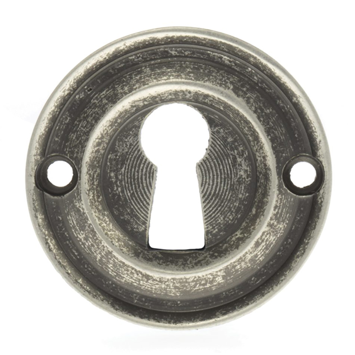 Atlantic Old English Solid Brass Open Key Hole Escutcheons