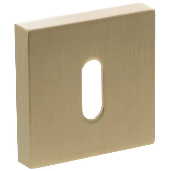 Atlantic Senza Pari Key Escutcheons On Flush Square Rose