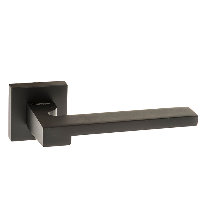 Atlantic Forme Ginevra Lever Door Handle On Minimal Square Rose