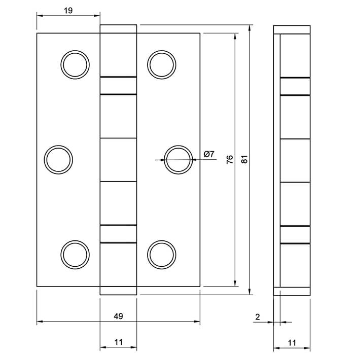 Atlantic Ball Bearing Hinges