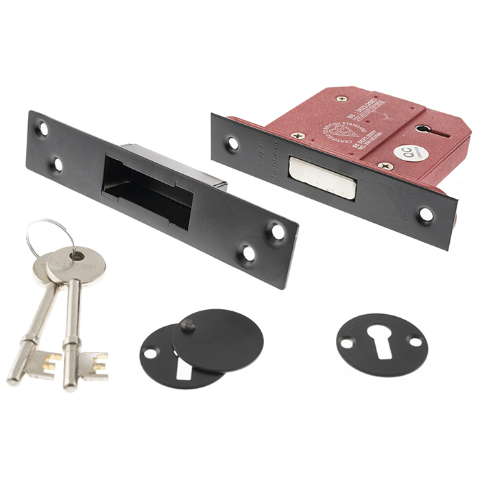 Atlantic Elite 2.5 Inch British Standard 5 Lever Key Deadlock