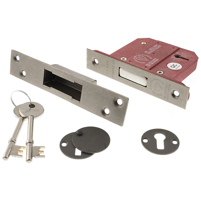 Atlantic Elite 2.5 Inch British Standard 5 Lever Key Deadlock