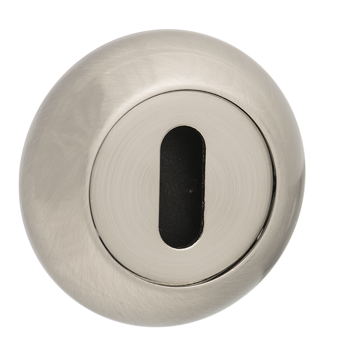 Atlantic Mediterranean Key Escutcheons On Round C-Rose