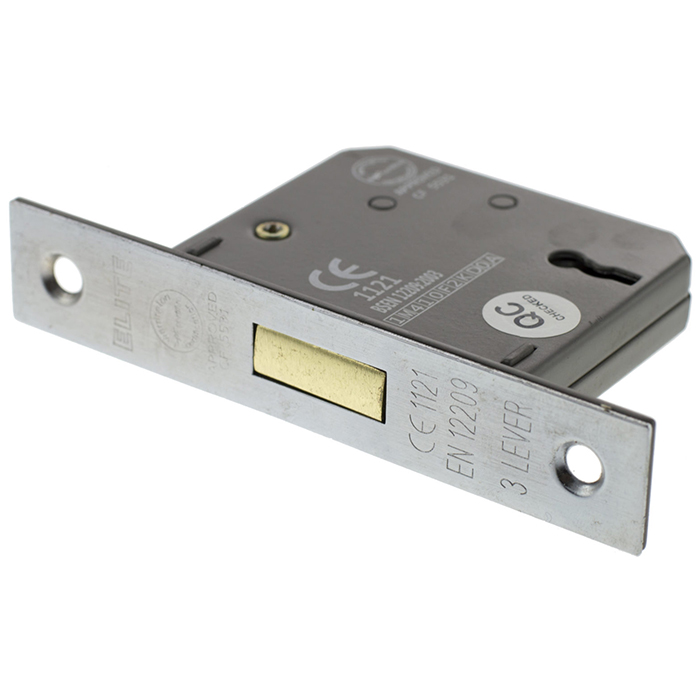 Atlantic Elite 3 Inch CE Certifire 3 Lever Key Deadlock