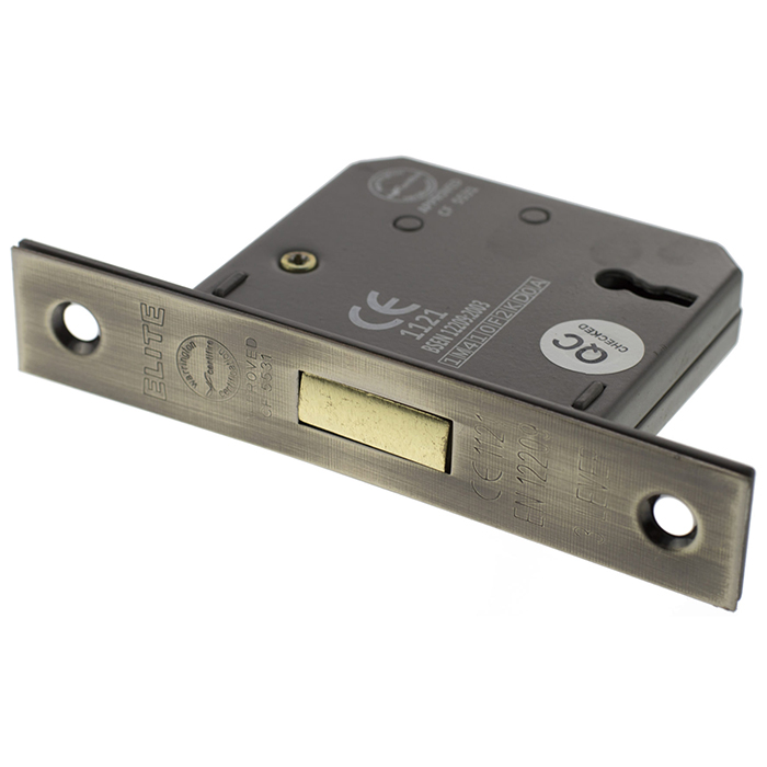 Atlantic Elite 3 Inch CE Certifire 3 Lever Key Deadlock