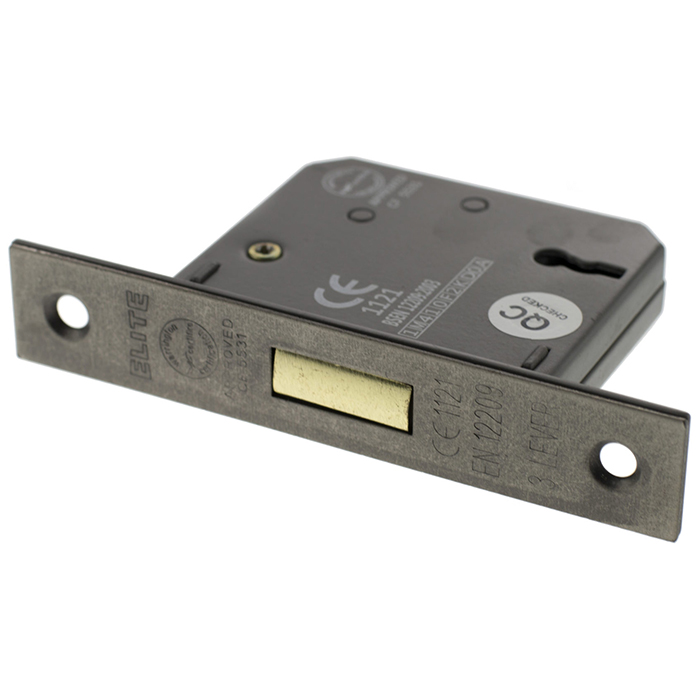 Atlantic Elite 3 Inch CE Certifire 3 Lever Key Deadlock