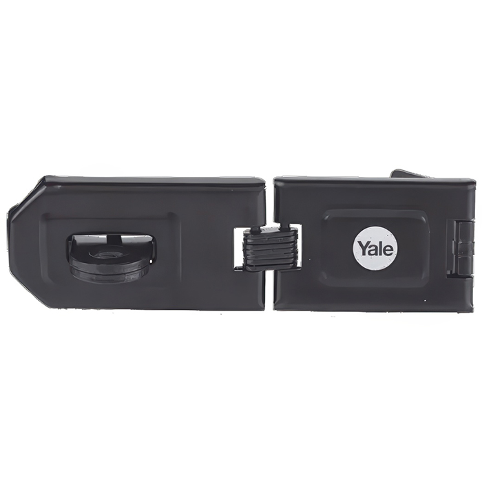 Yale Black Steel Hasp