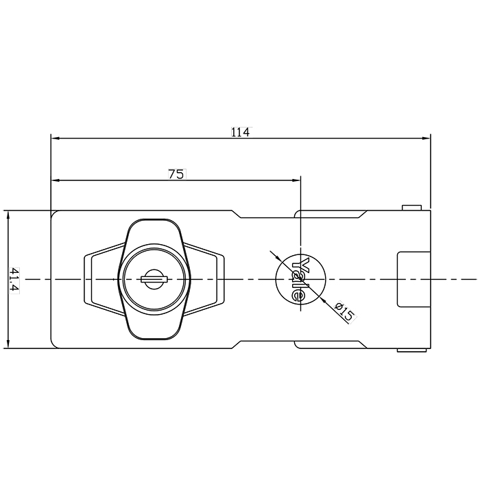 Yale Steel Locking Hasp