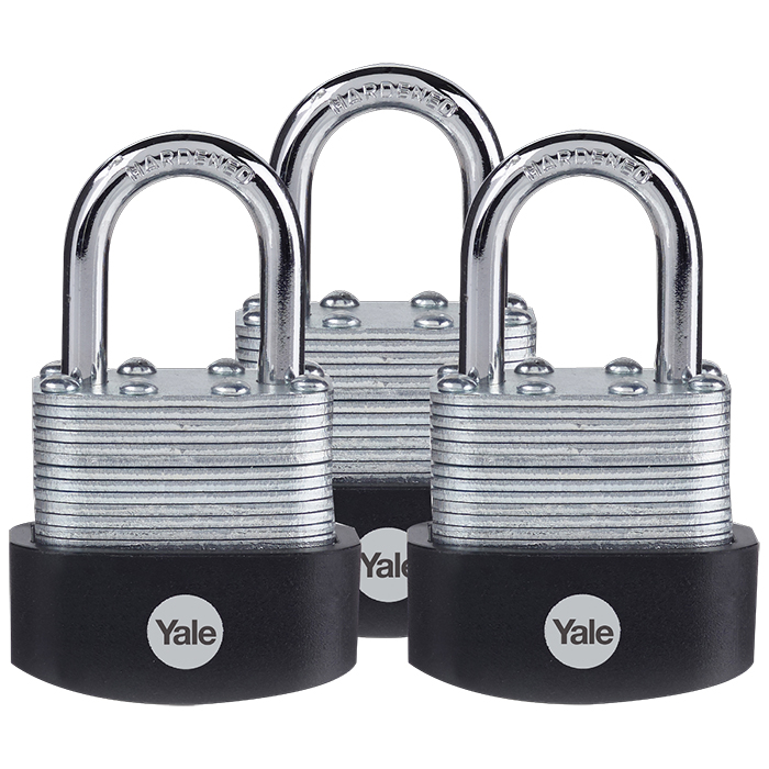 Yale High Security Laminated Steel Padlock 40mm