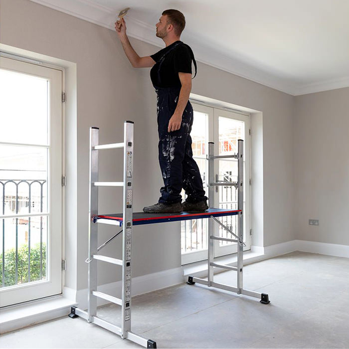 Werner 5-In-1 Combination Ladder with Platform