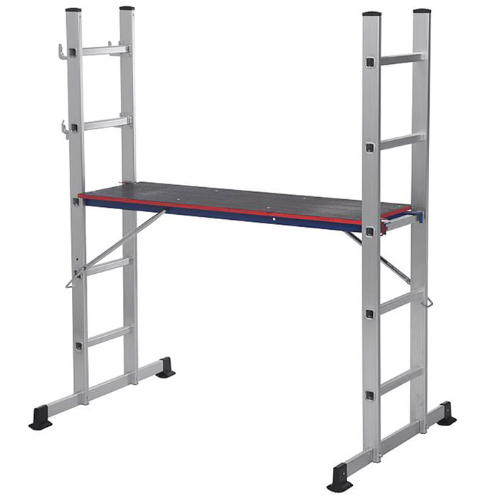 Werner 5-In-1 Combination Ladder with Platform