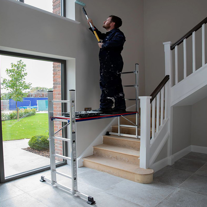 Werner 5-In-1 Combination Ladder with Platform