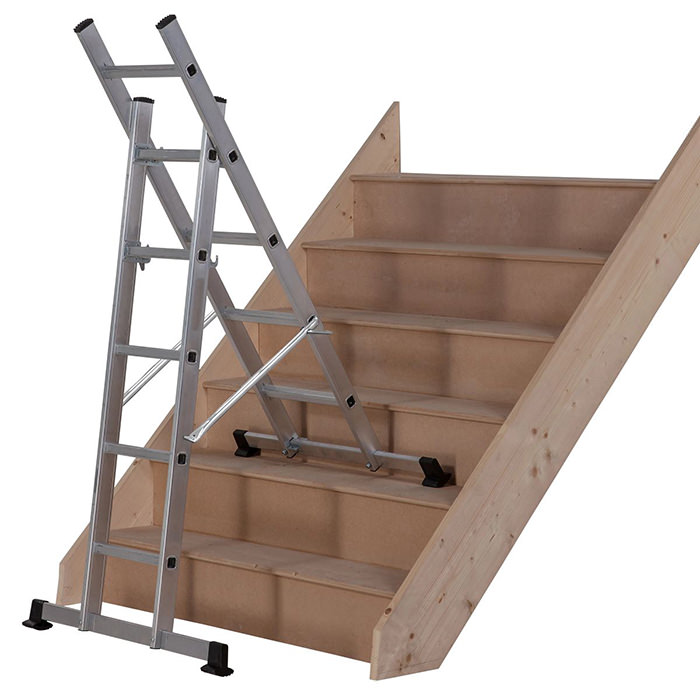 Werner 5-In-1 Combination Ladder with Platform