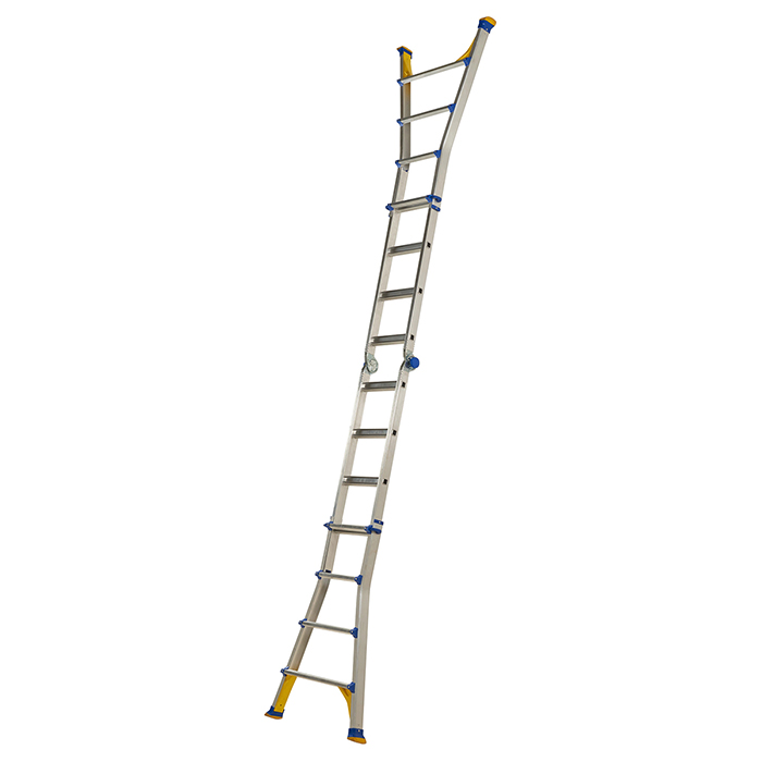 Werner 4 x 4 - 4 Way Telescopic Multi-Purpose Ladder 4.02m