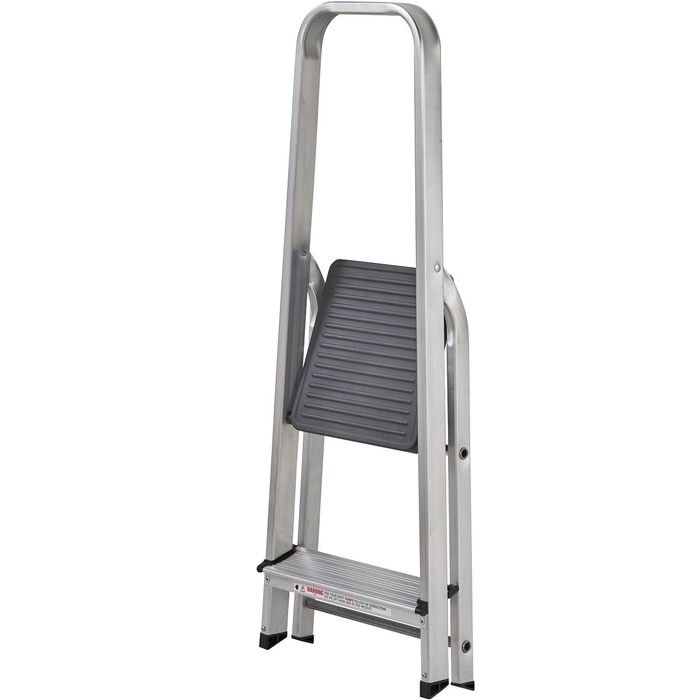 Werner 2 Tread High Handrail Aluminium Stepladders