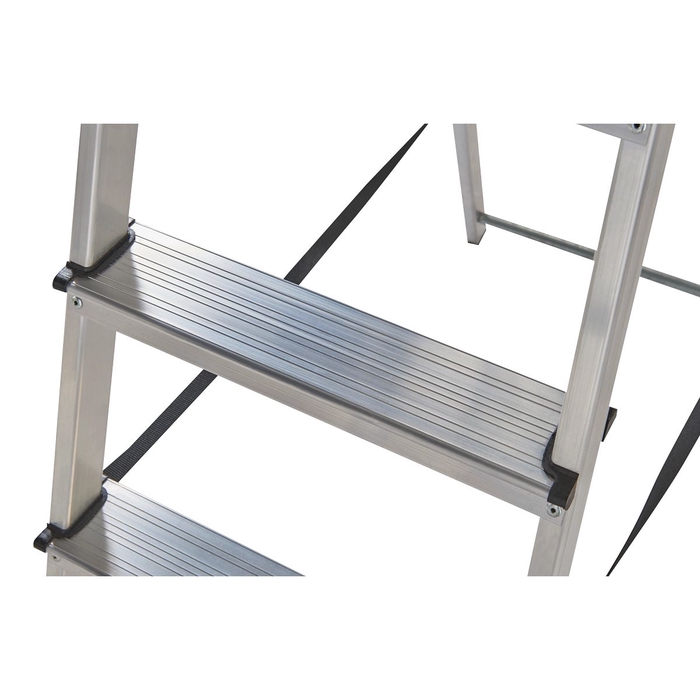 Werner 2 Tread High Handrail Aluminium Stepladders